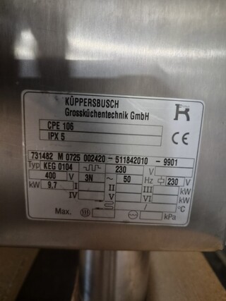 2x Combi-oven, Küppersbusch, CPE 106